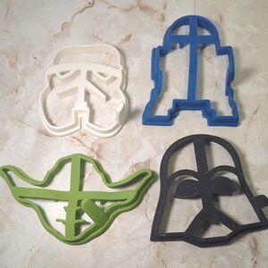Williams Sonoma STAR WARS Non Stick Pancake Molds Yoda/Darth Vader/Storm Trooper